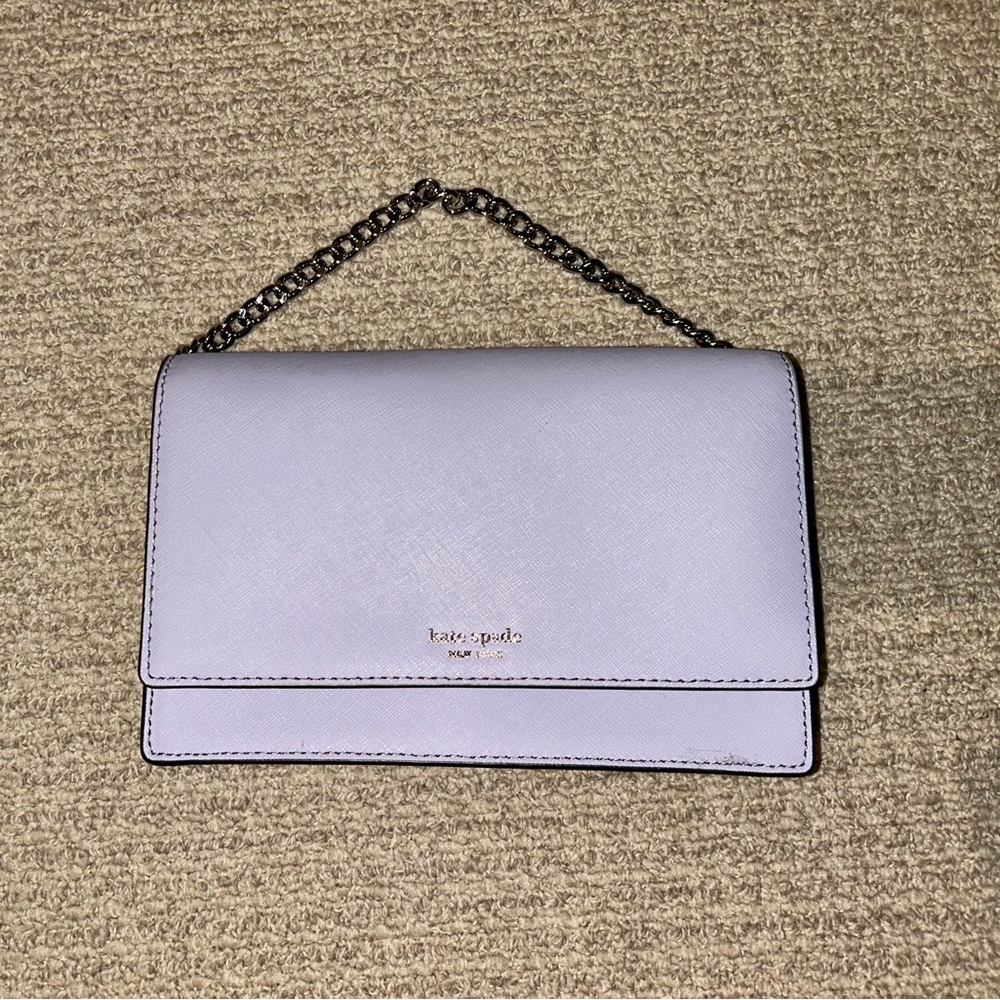 Lilac Kate Spade crossbody bag